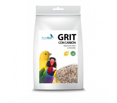 Grit con Carbón Fortebird 1Kg